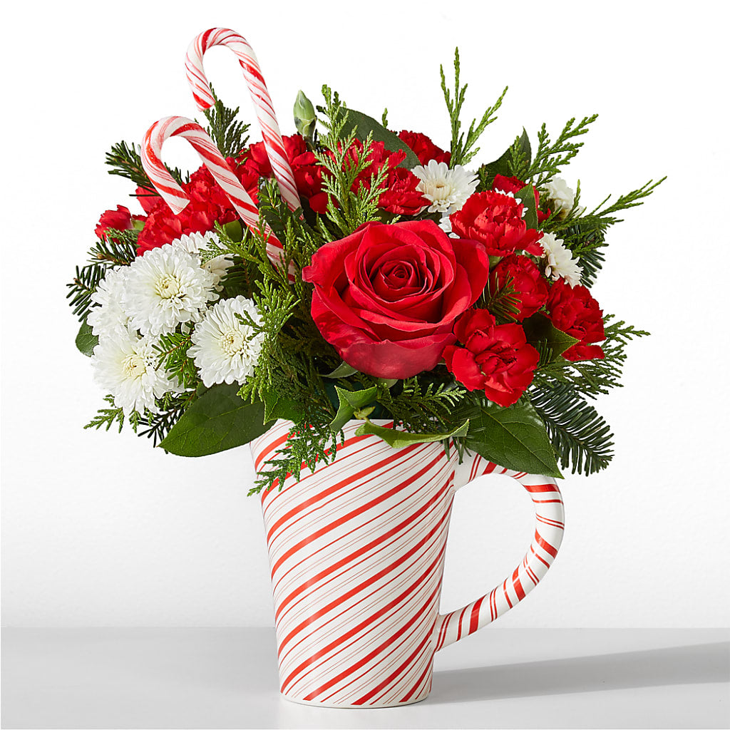 Peppermint Swirl Mug – Mossholders Floral, Arvada CO
