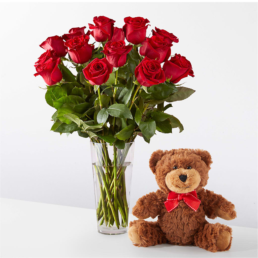 Romantic Long Stem Red Rose Bouquet Bundles – Mossholders Floral, Arvada CO