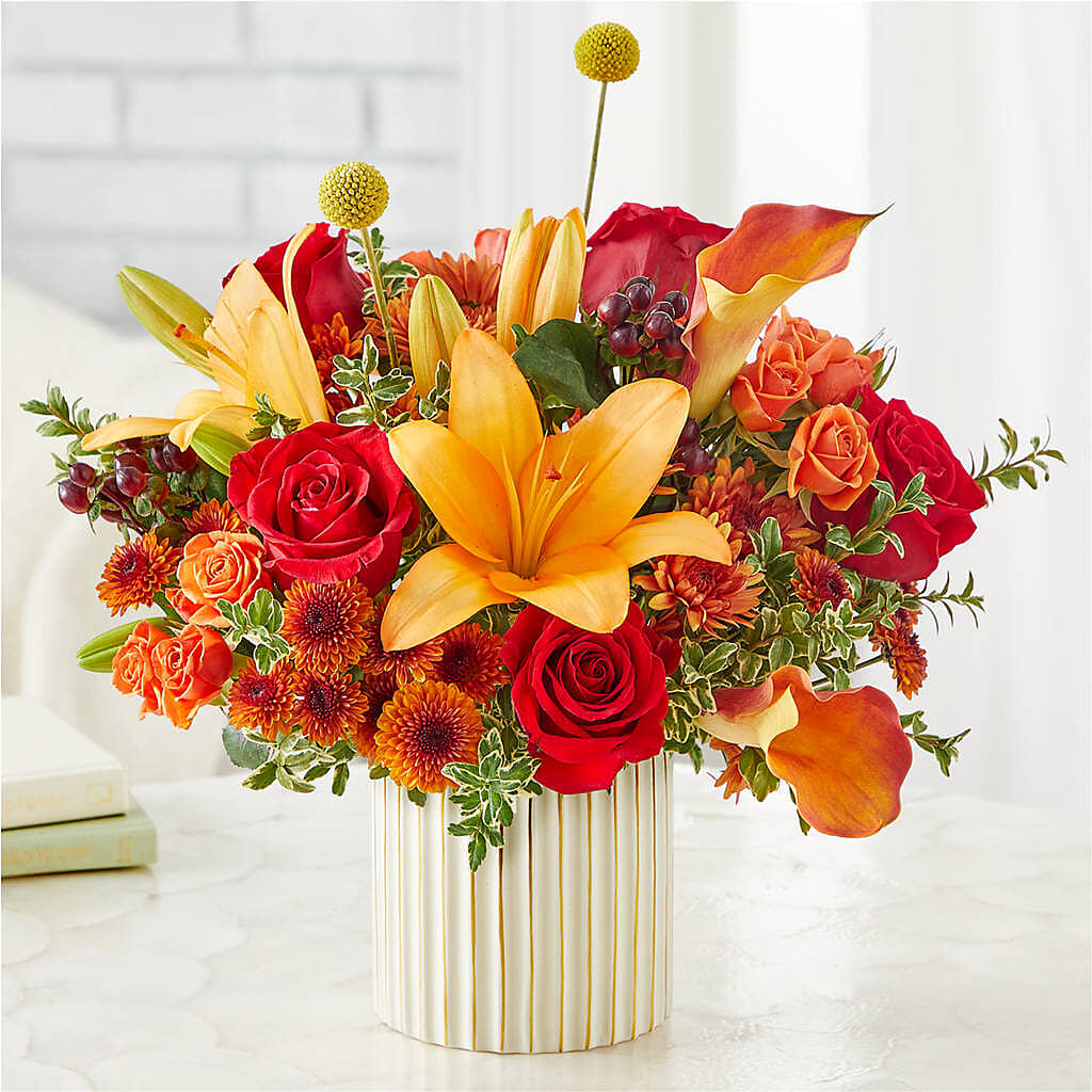Scarlet Skies Bouquet – Mossholders Floral, Arvada CO