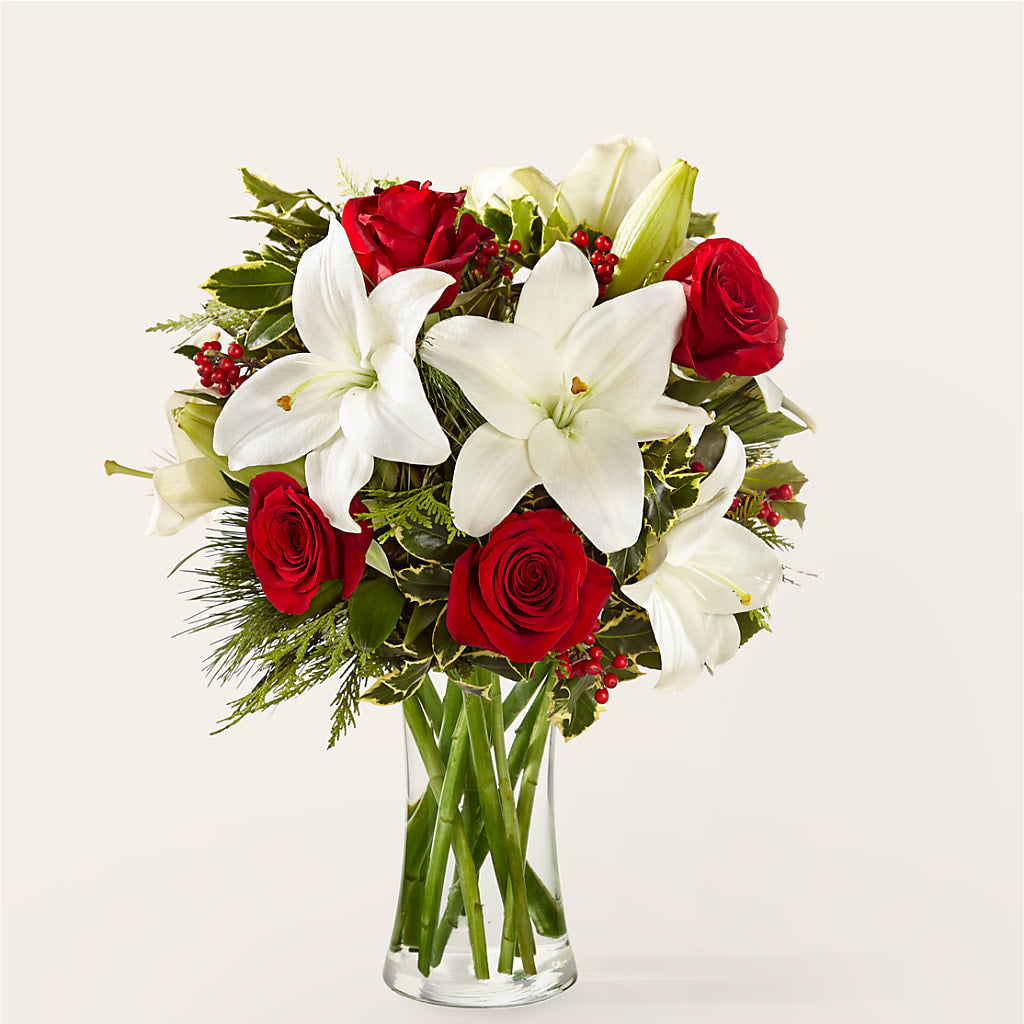 Sparkling Snowflakes Bouquet – Mossholders Floral, Arvada CO