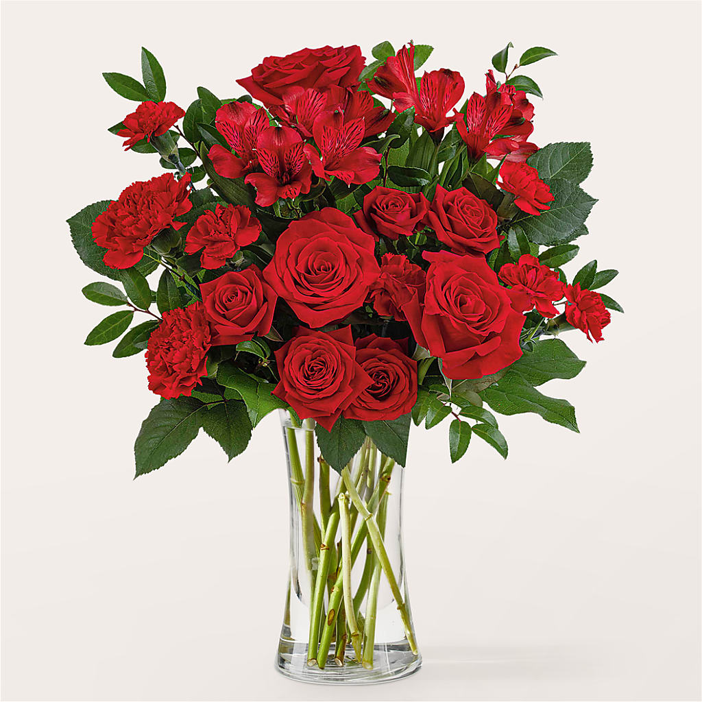 Brilliant Ruby Bouquet – Mossholders Floral, Arvada CO