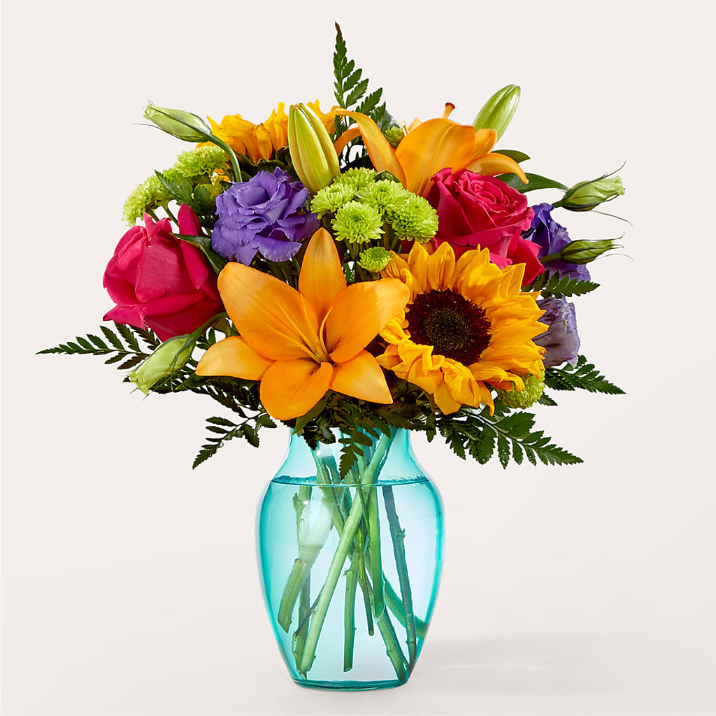 Double Rainbow Bouquet – Mossholders Floral, Arvada CO