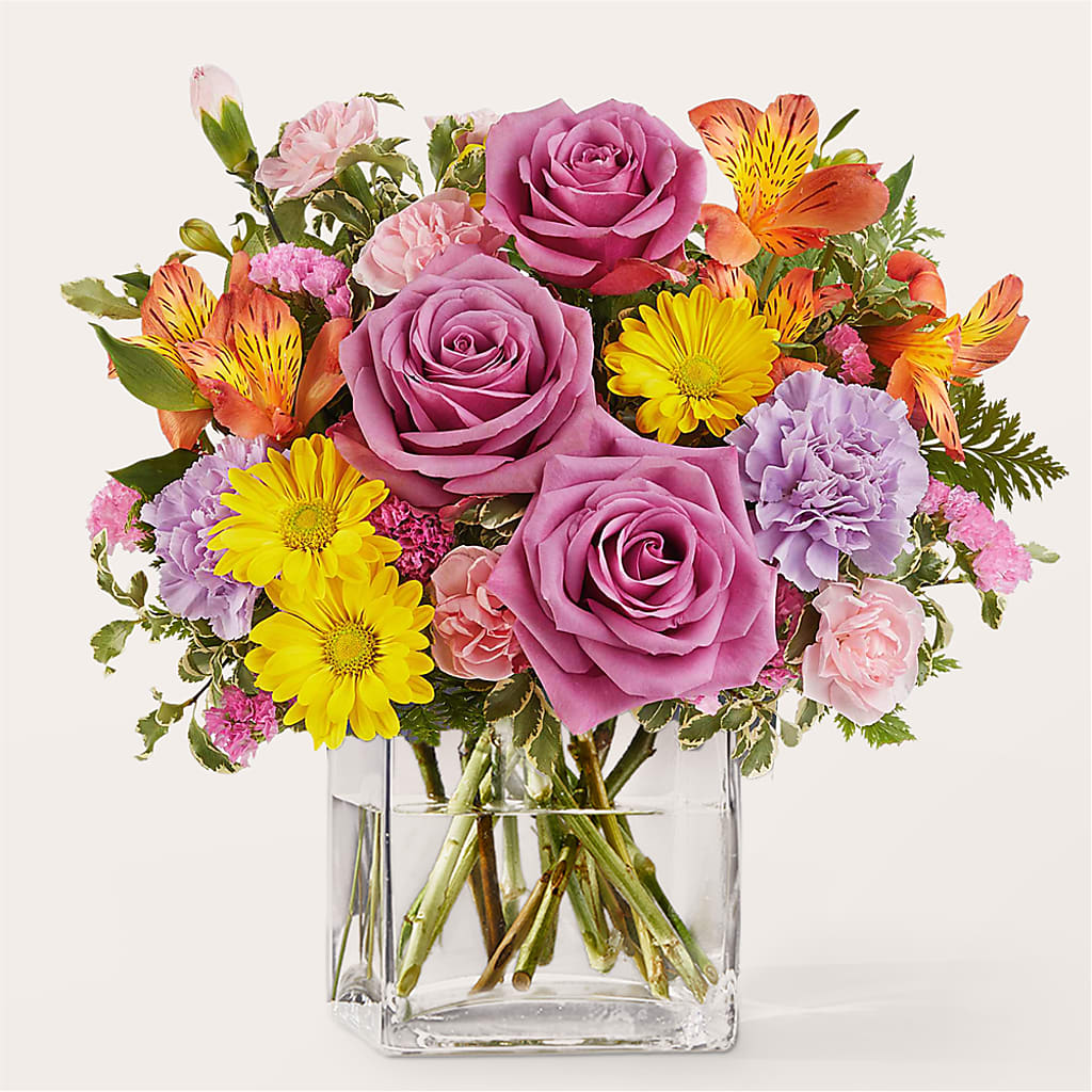 Shades of Happiness Bouquet – Mossholders Floral, Arvada CO