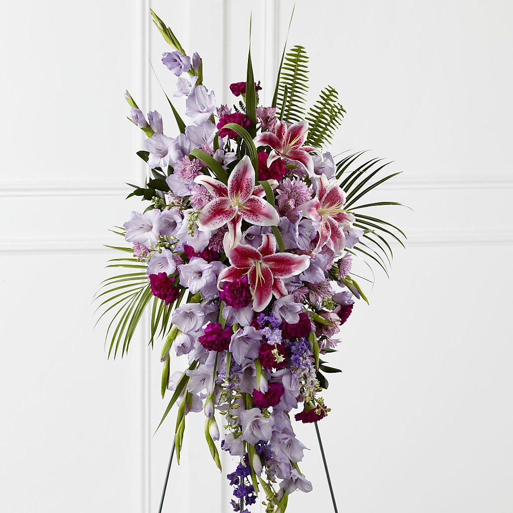 Tender Touch Standing Spray – Mossholders Floral, Arvada CO