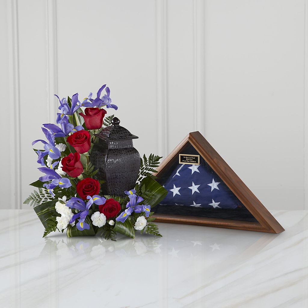 Patriotic Tribute Arrangement – Mossholders Floral, Arvada CO