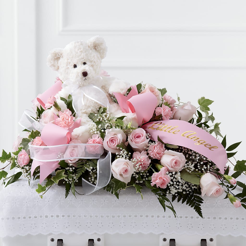Touch of Sympathy Casket Spray – Mossholders Floral, Arvada CO
