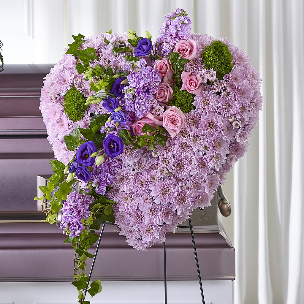 Treasured Love Standing Heart – Mossholders Floral, Arvada CO