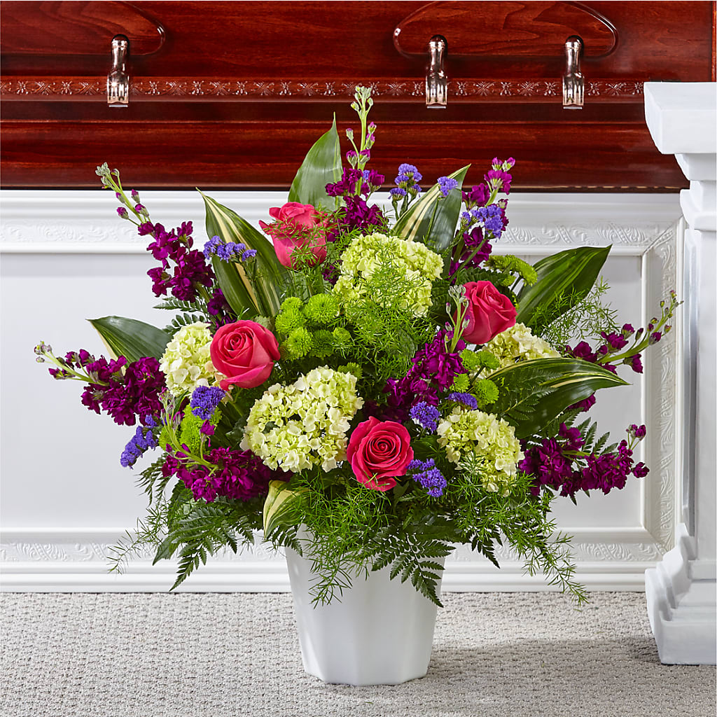 Beautiful Horizons Floor Basket – Mossholders Floral, Arvada CO