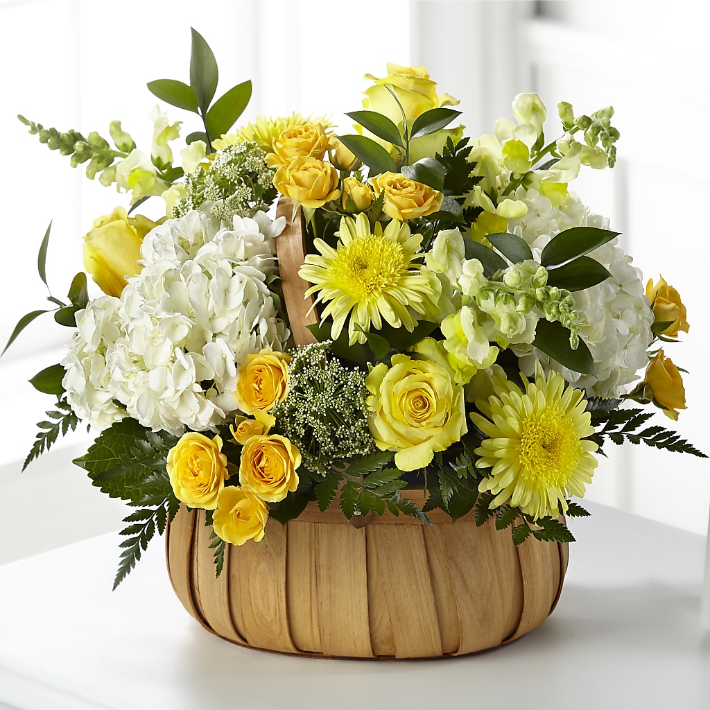 Rustic Remembrance Basket – Mossholders Floral, Arvada CO