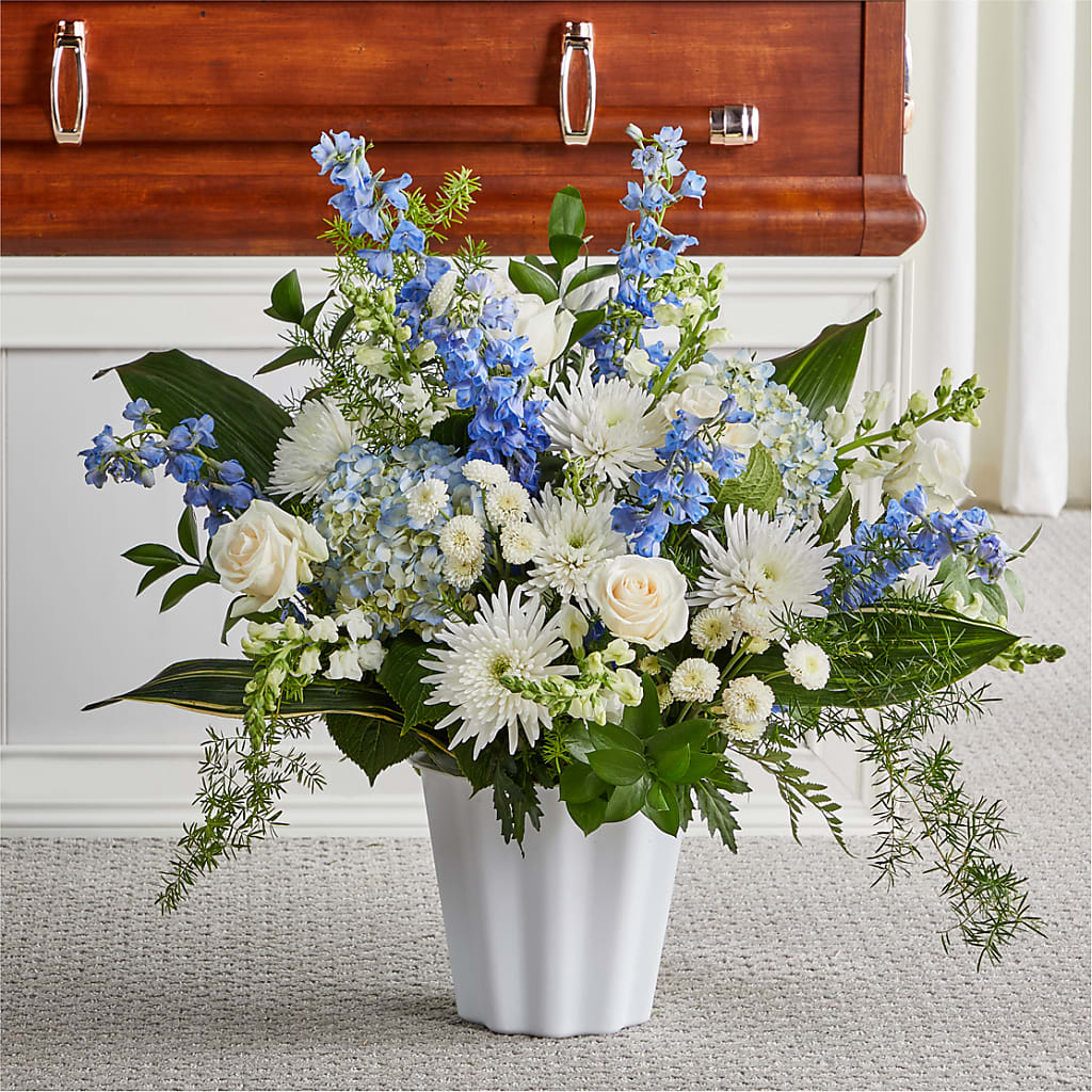 Everlasting Memories Floor Basket – Mossholders Floral, Arvada CO