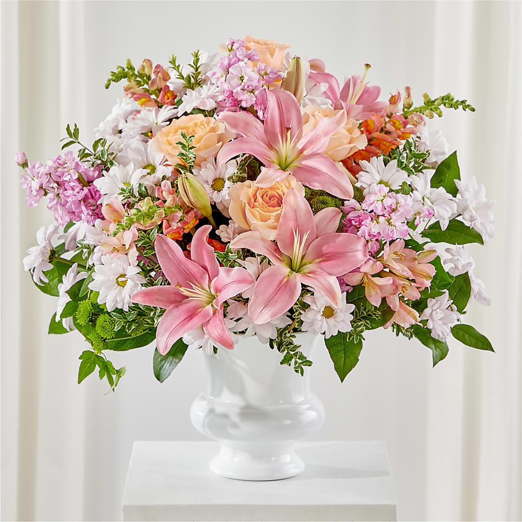 Heartfelt Gesture Urn Arrangement – Mossholders Floral, Arvada CO