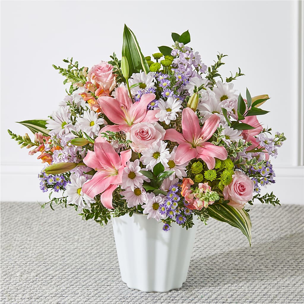 Abundant Compassion Floor Basket – Mossholders Floral, Arvada CO