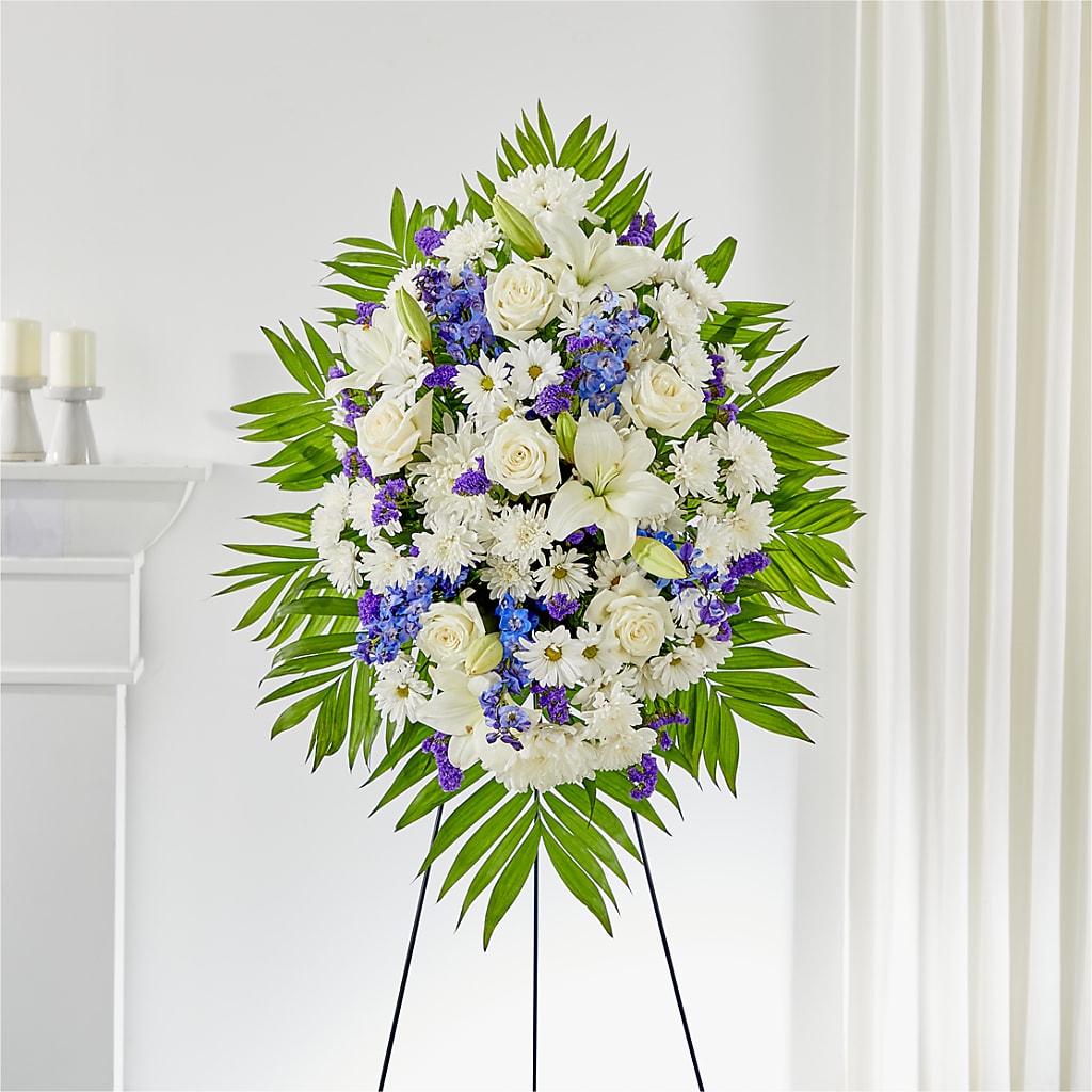 At Rest Standing Spray – Mossholders Floral, Arvada CO