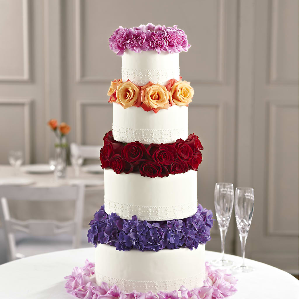 Infinite Love Cake Décor – Mossholders Floral, Arvada CO