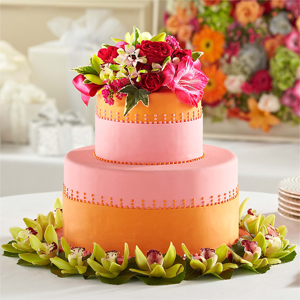 Sweet Citrus Cake Decor – Mossholders Floral, Arvada CO