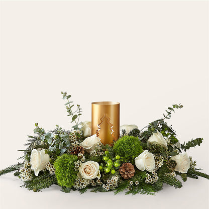 Chestnuts Roasting Centerpiece –  Mossholders Floral, Arvada CO