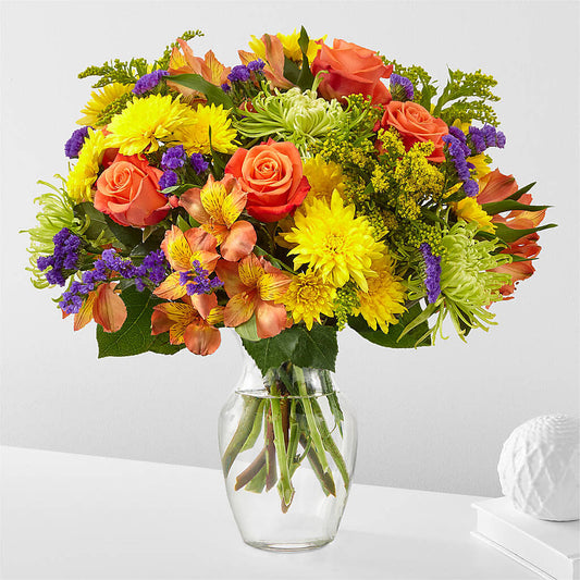 Marmalade Skies Bouquet –  Mossholders Floral, Arvada CO