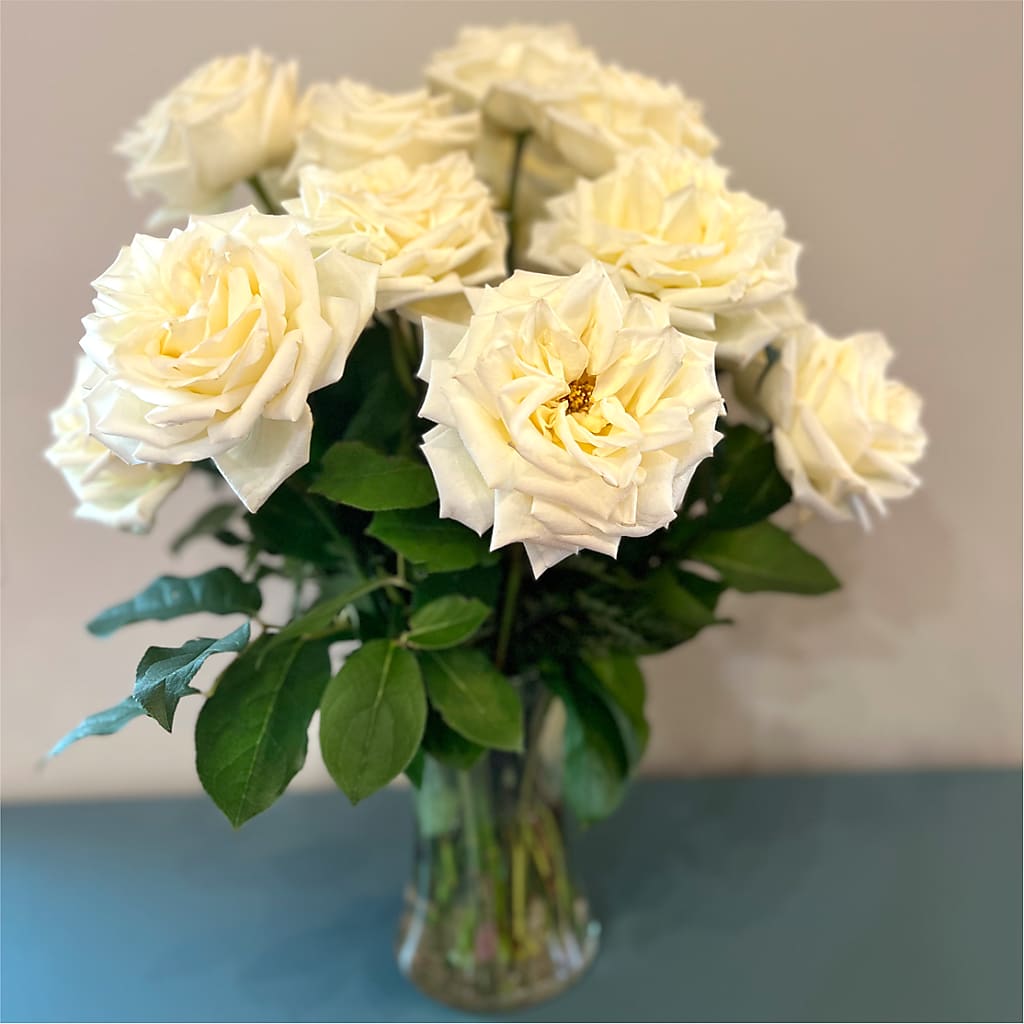 Long Stem Yellow Rose Bouquet –  Mossholders Floral, Arvada CO