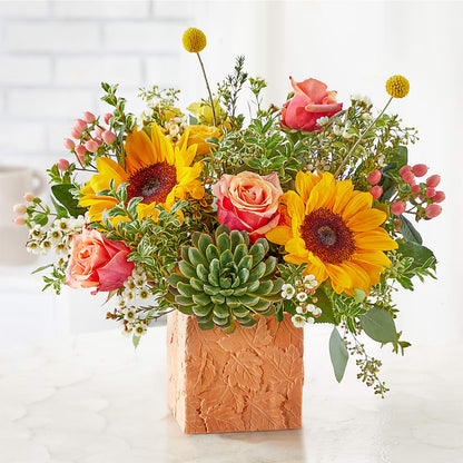 Sunflower Season Bouquet –  Mossholders Floral, Arvada CO