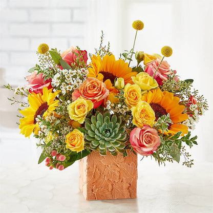 Sunflower Season Bouquet –  Mossholders Floral, Arvada CO