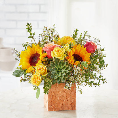Sunflower Season Bouquet –  Mossholders Floral, Arvada CO