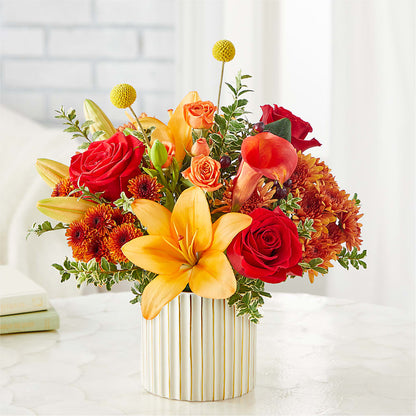 Scarlet Skies Bouquet –  Mossholders Floral, Arvada CO