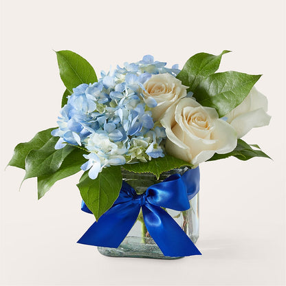 Sky Blue Delight Bouquet –  Mossholders Floral, Arvada CO