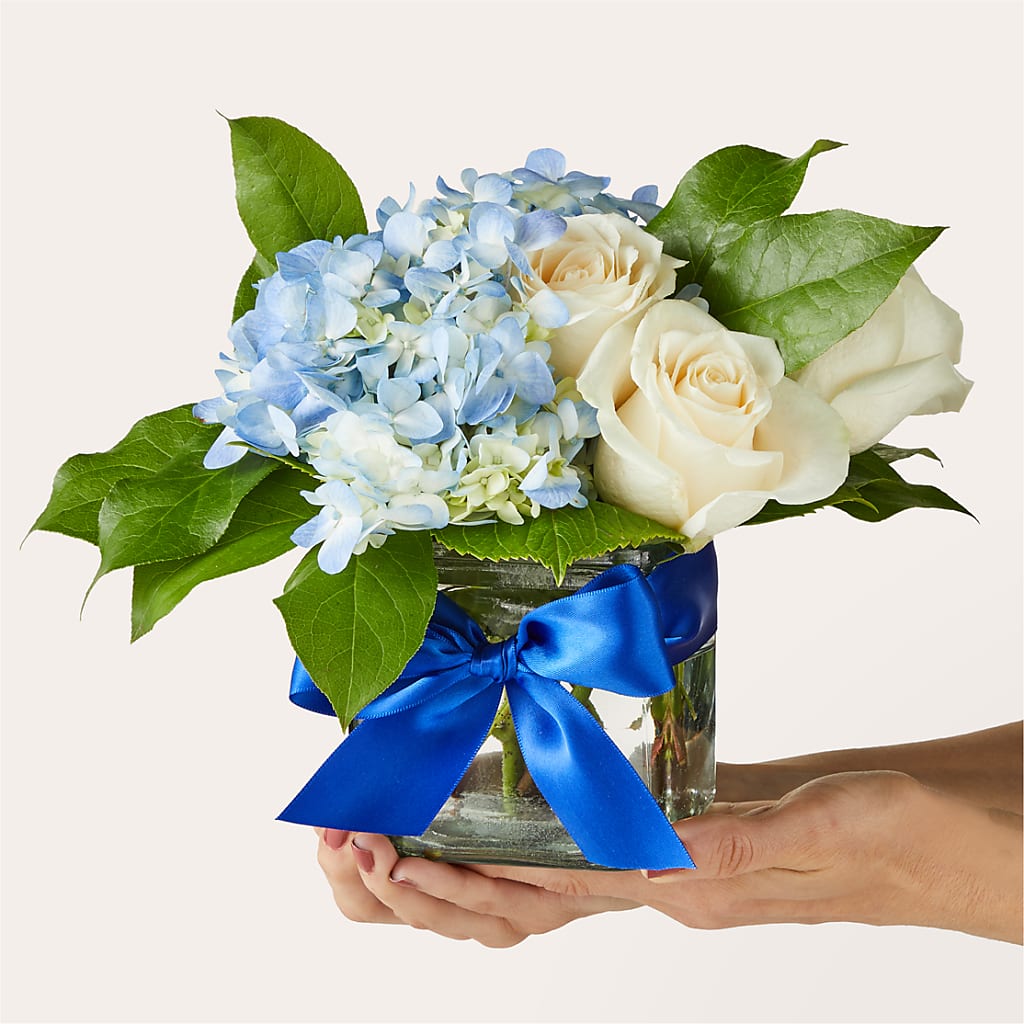 Sky Blue Delight Bouquet –  Mossholders Floral, Arvada CO