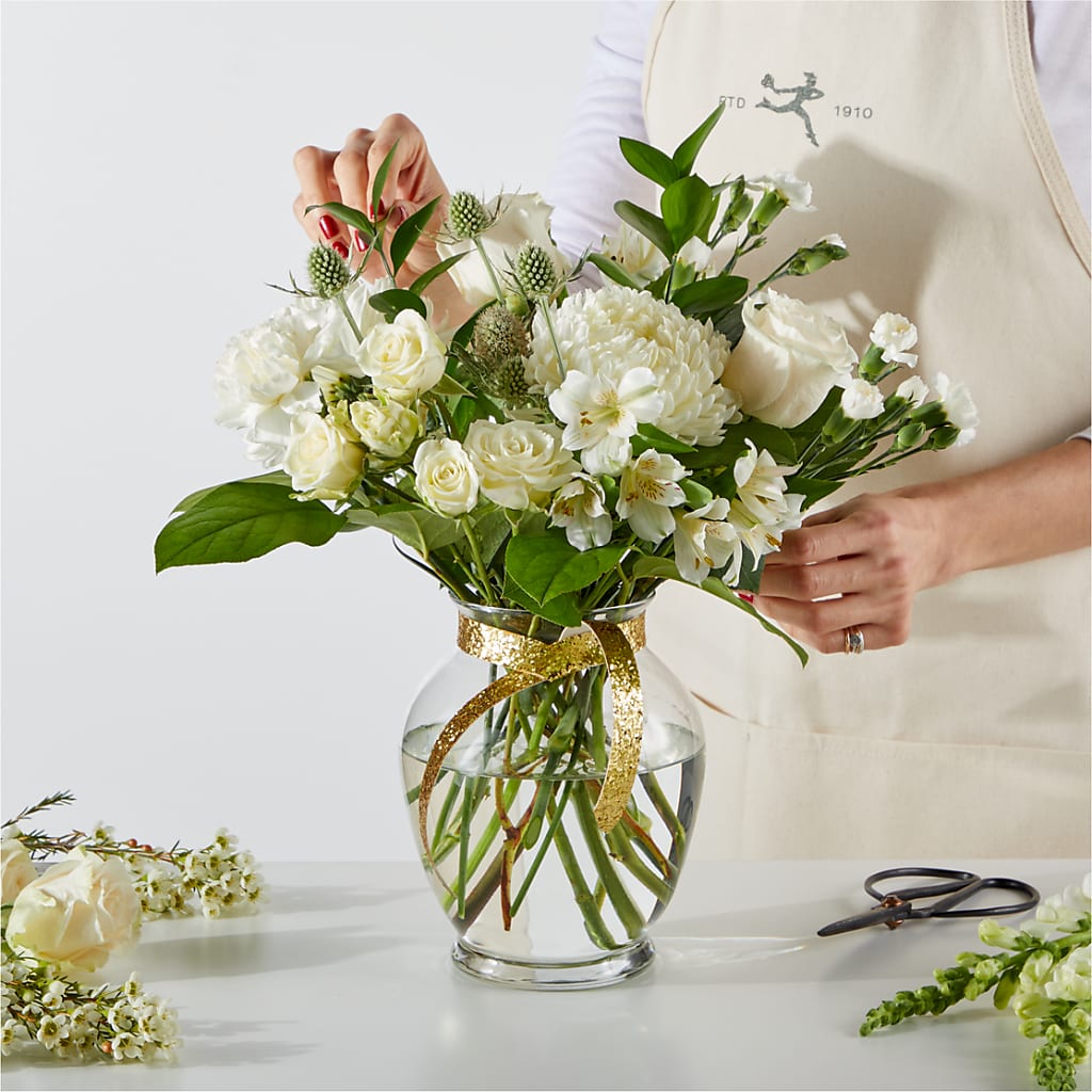 New Beginnings – A Florist Original –  Mossholders Floral, Arvada CO
