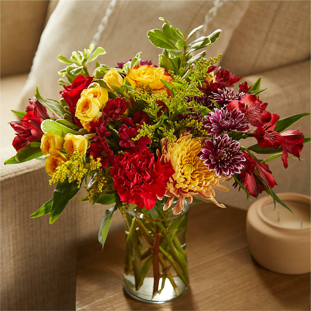 Fall Delight – A Florist Original –  Mossholders Floral, Arvada CO