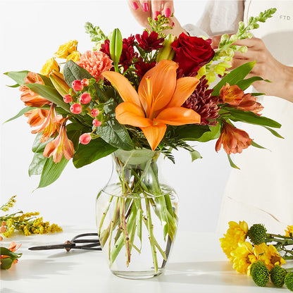 Fall Delight – A Florist Original –  Mossholders Floral, Arvada CO