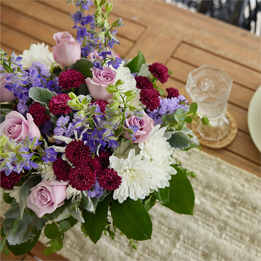 Violet Frost Bouquet –  Mossholders Floral, Arvada CO