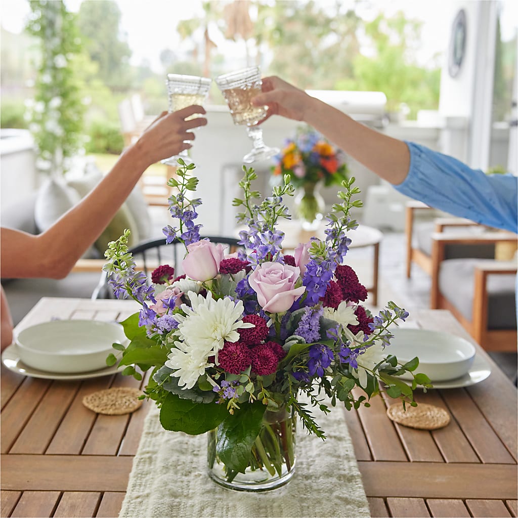 Violet Frost Bouquet –  Mossholders Floral, Arvada CO