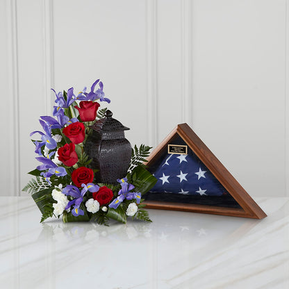 Patriotic Tribute Arrangement –  Mossholders Floral, Arvada CO