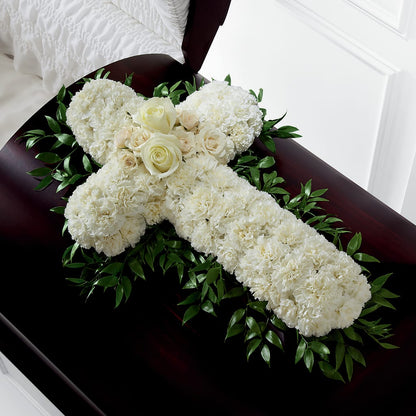 Peaceful Memories Casket Spray (Standard) –  Mossholders Floral, Arvada CO