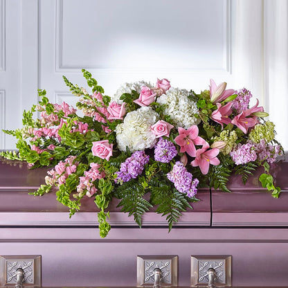 Life's Gratitude Casket Spray –  Mossholders Floral, Arvada CO