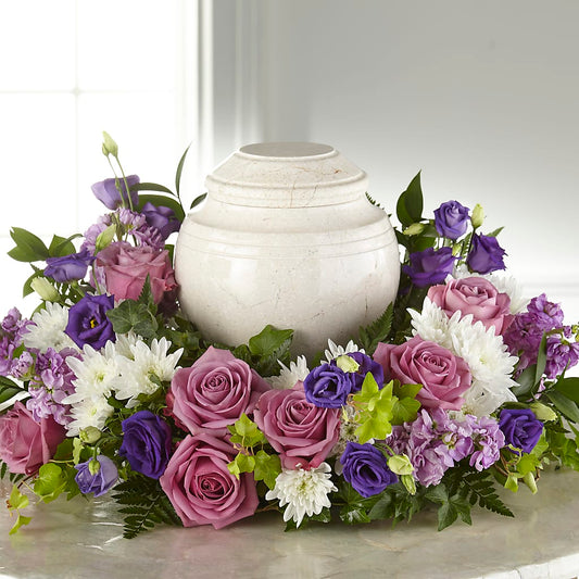 Blooming Sympathy Cremation Adornment –  Mossholders Floral, Arvada CO