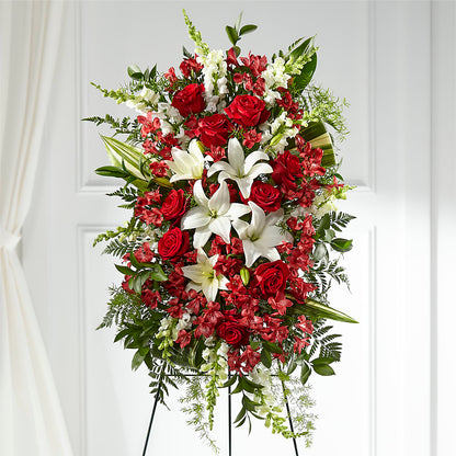 Everlasting Memory Standing Spray –  Mossholders Floral, Arvada CO