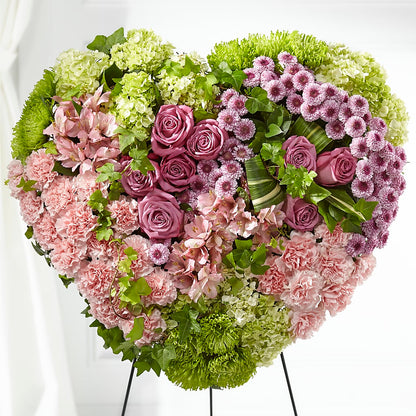 Heartwarming Standing Heart –  Mossholders Floral, Arvada CO