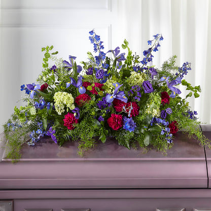 Always Treasured Casket Spray –  Mossholders Floral, Arvada CO