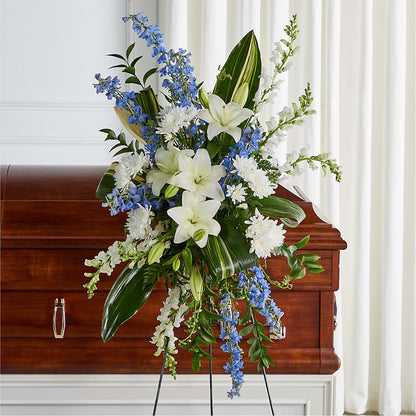 Eternal Impressions Standing Spray –  Mossholders Floral, Arvada CO