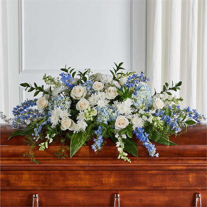 Timeless Essence Casket Spray –  Mossholders Floral, Arvada CO