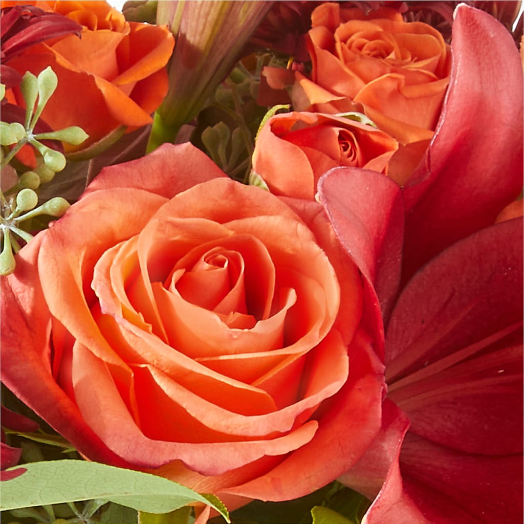 Crimson Leaves Bouquet –  Mossholders Floral, Arvada CO