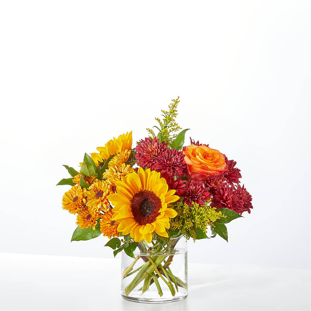 Flannel Scarf Bouquet –  Mossholders Floral, Arvada CO