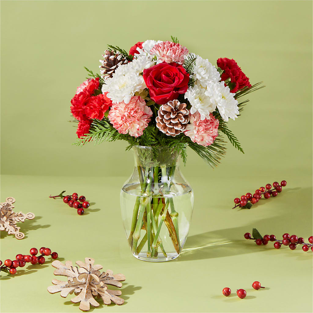 Candy Cane Lane Bouquet –  Mossholders Floral, Arvada CO