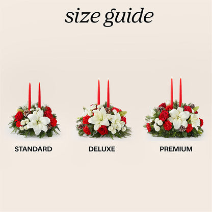 Seasonal Festivities Centerpiece –  Mossholders Floral, Arvada CO