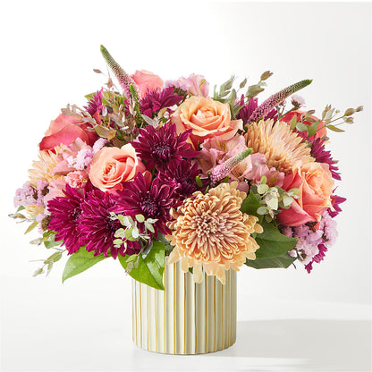 Berry Cobbler Bouquet with Ivory Vase –  Mossholders Floral, Arvada CO