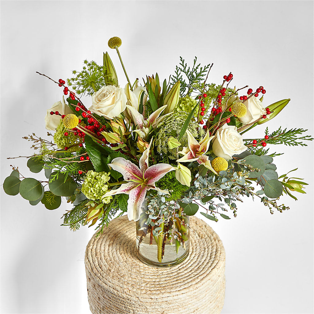 Berry & Bright Bouquet –  Mossholders Floral, Arvada CO