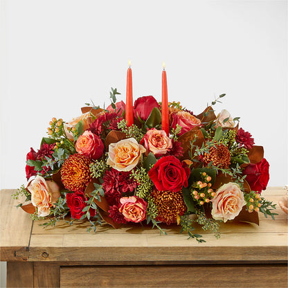 Gather Near Centerpiece –  Mossholders Floral, Arvada CO