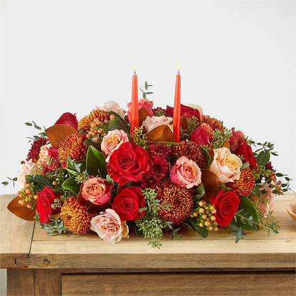 Gather Near Centerpiece –  Mossholders Floral, Arvada CO